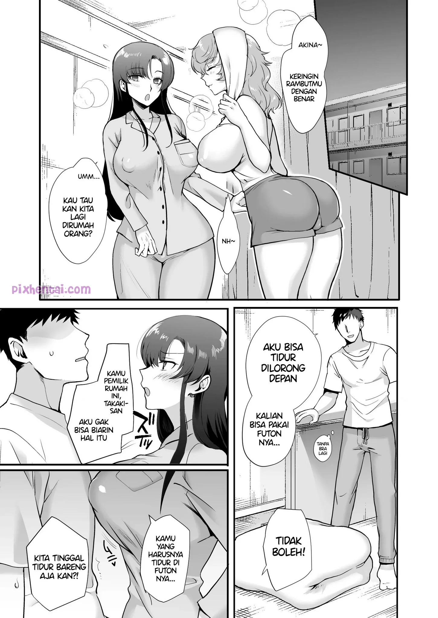 Komik hentai xxx manga sex bokep My Roommates Are Way Too Lewd 19